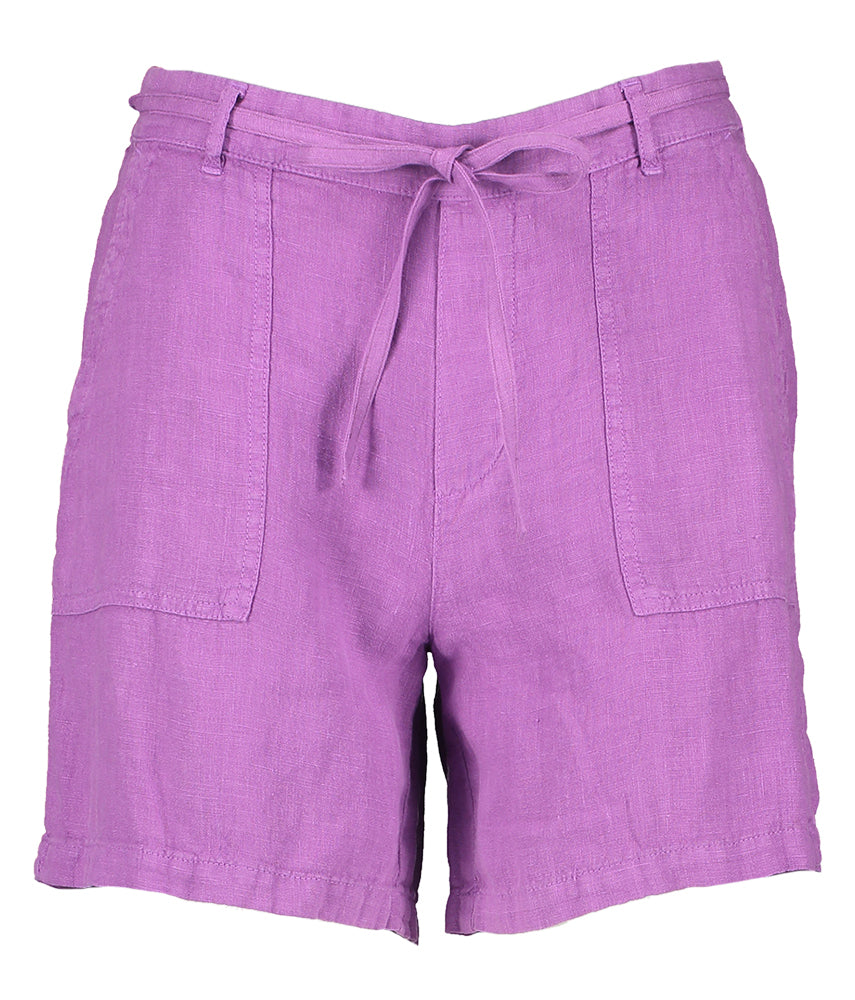 Short en lin violet Signe Nature