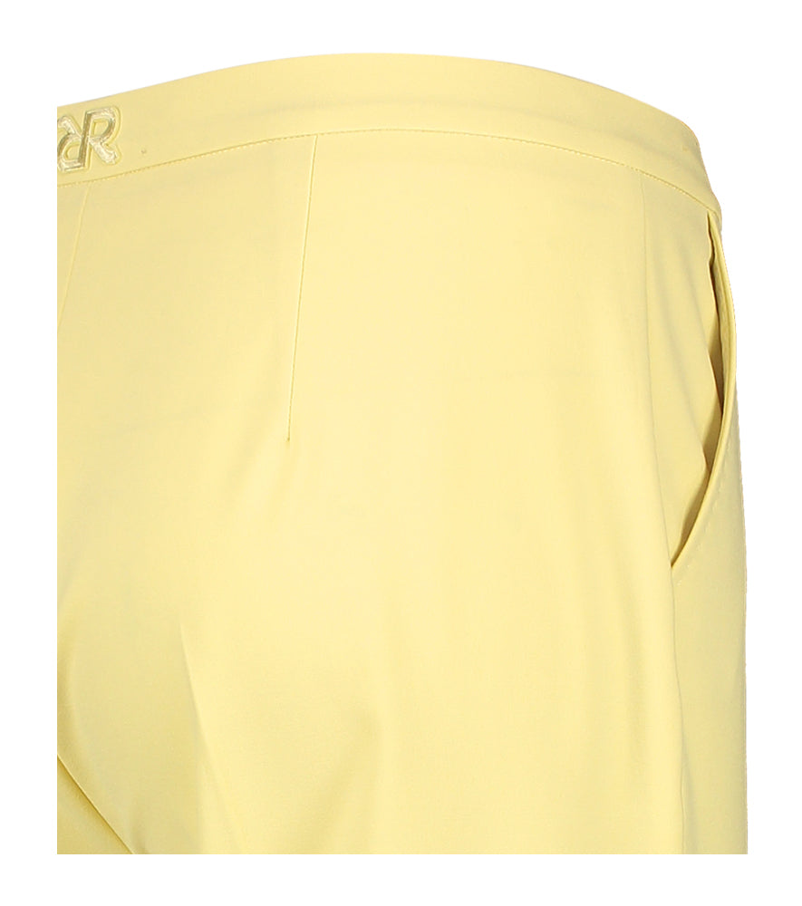Gele geklede broek Doro Raffaello