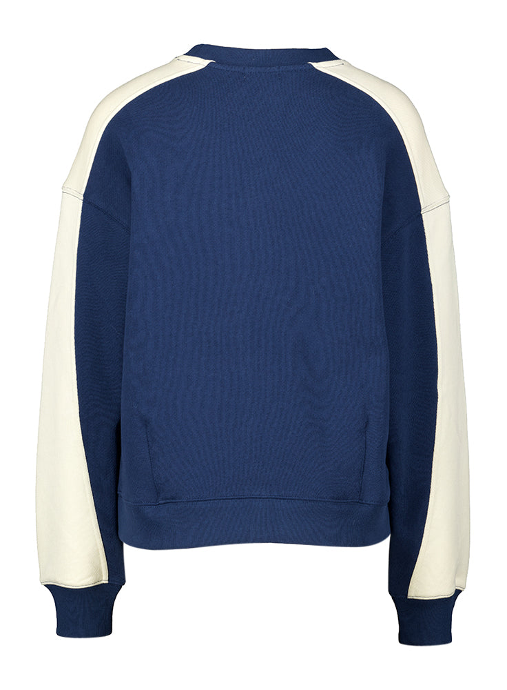 Pull bleu foncé Sirocco Indee