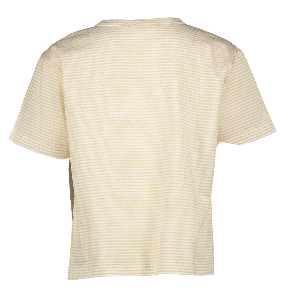 T-shirt beige rayé Vem Morley