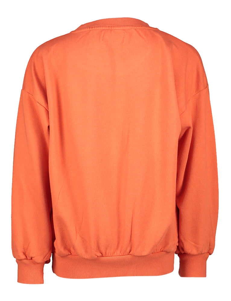 Rode sweater met slak Bobo Choses