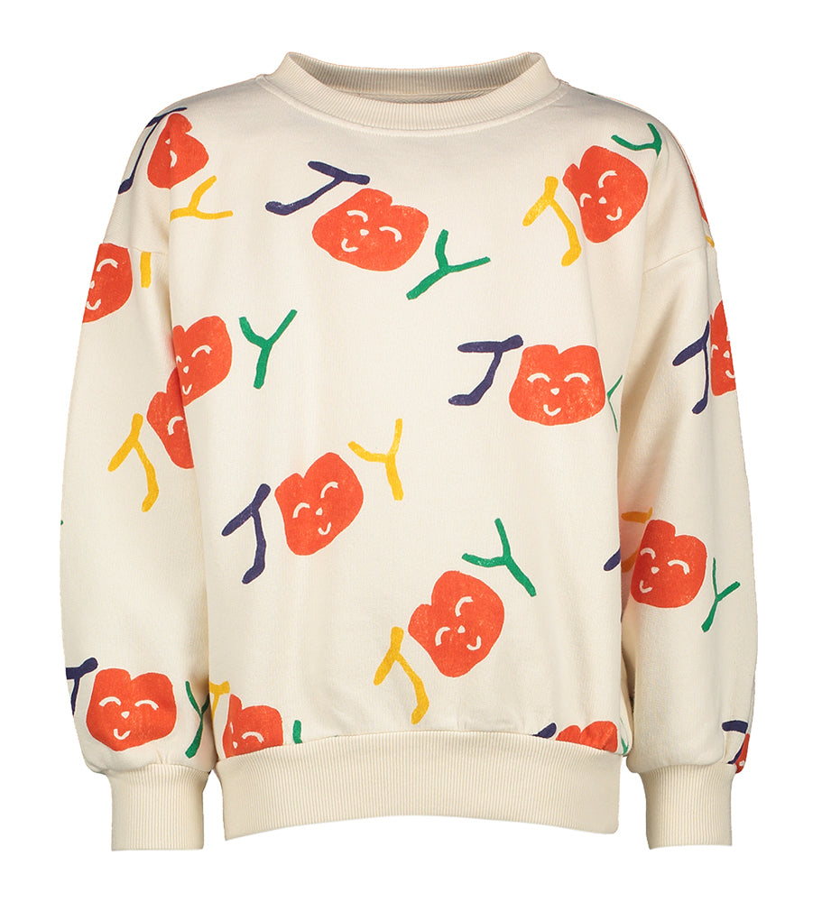 Ecru trui met print Bobo Choses