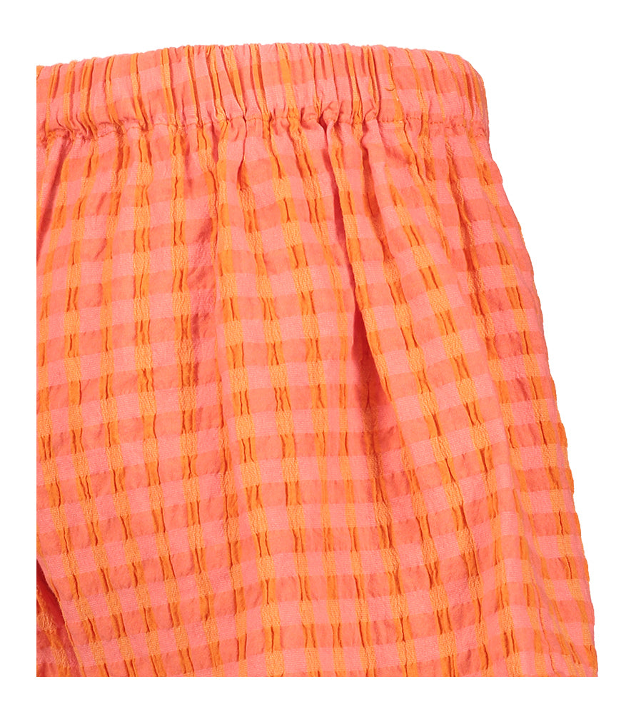 Fushia vicky ruffels short Bobo Choses