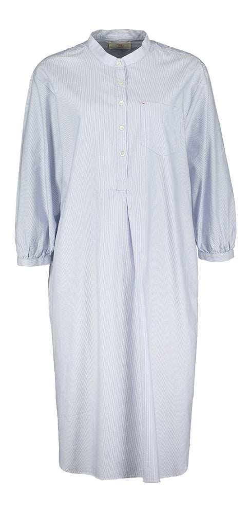 Robe longue rayée à ourlet oversize et poches, Mission Moon