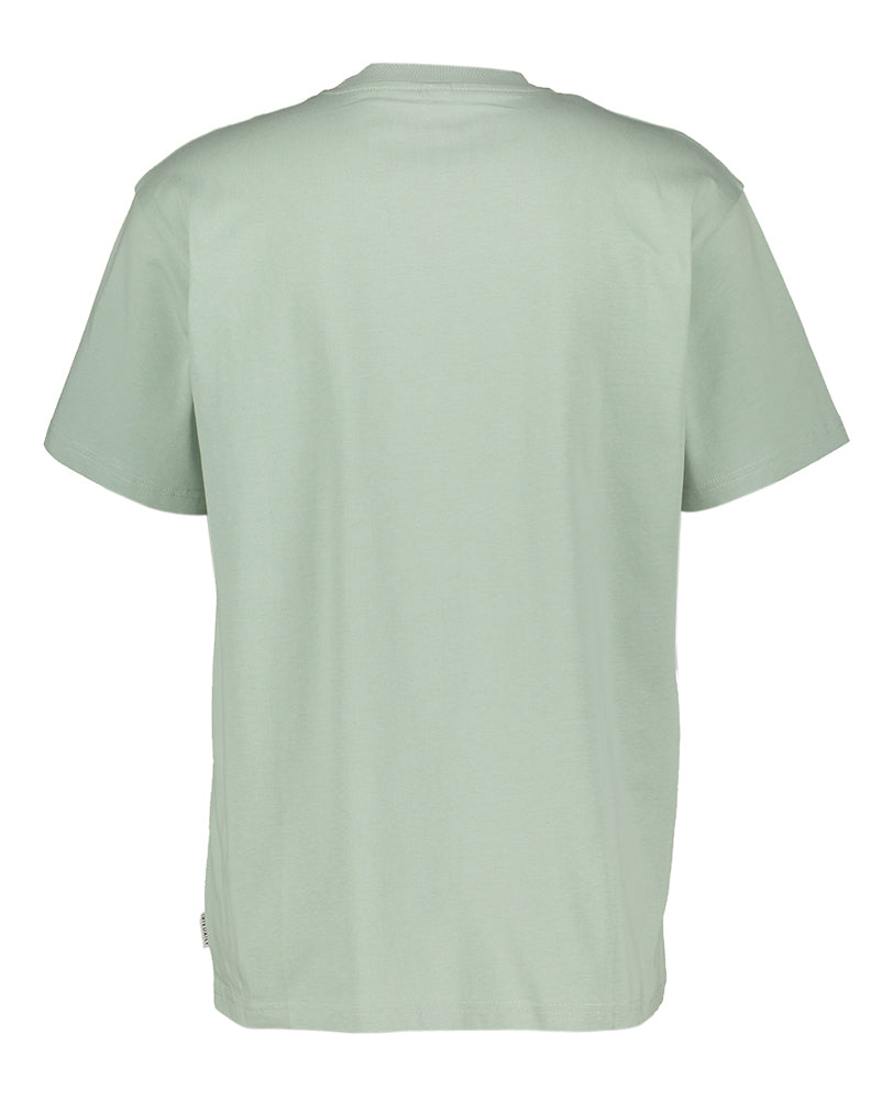 T-shirt en coton vert menthe avec un motif de glace Iriedaily