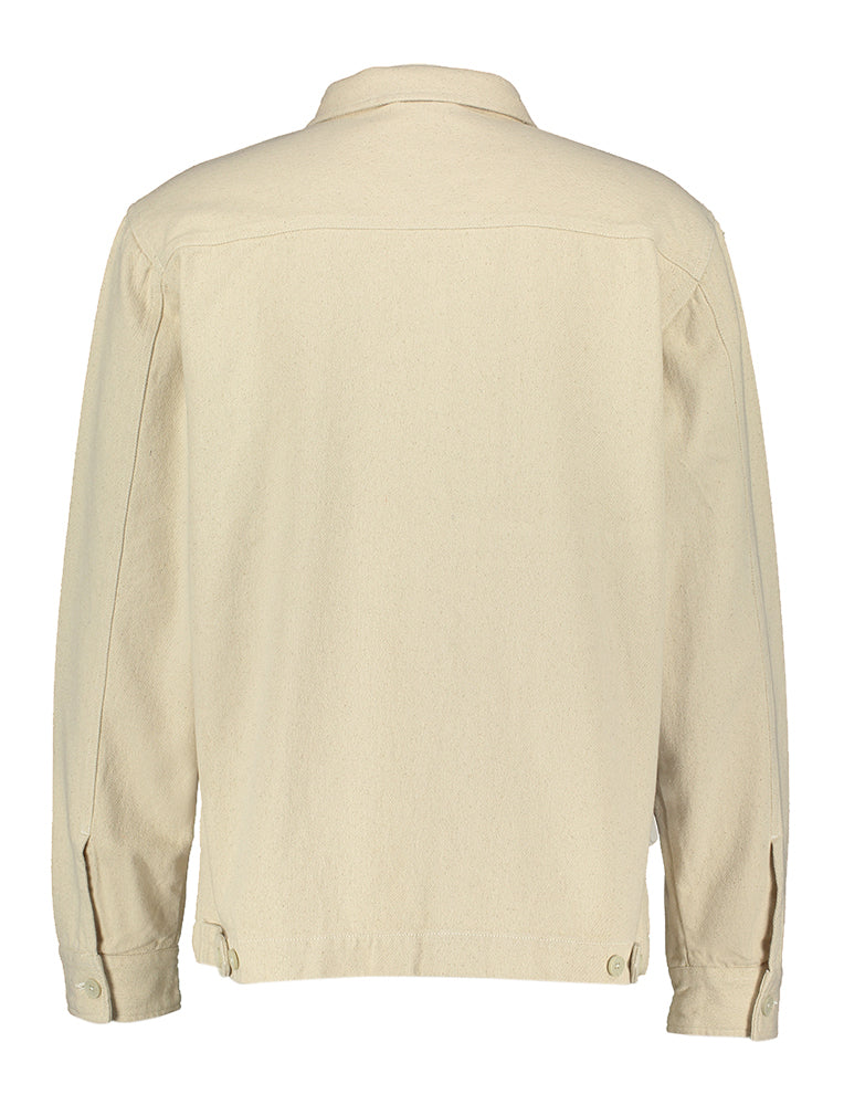 Beige overjas met rits Iriedaily
