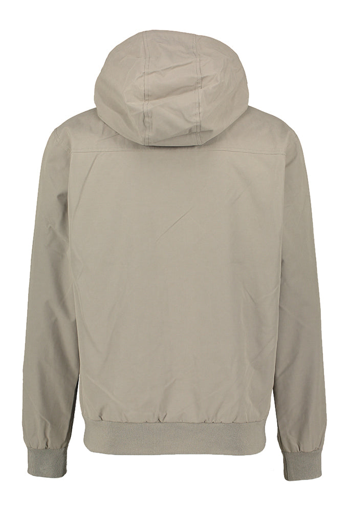 Veste vert olive fumé avec fermeture éclair et capuche Iriedaily