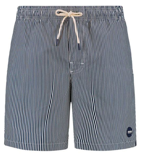 Boxer rayé bleu marine Mike Shiwi