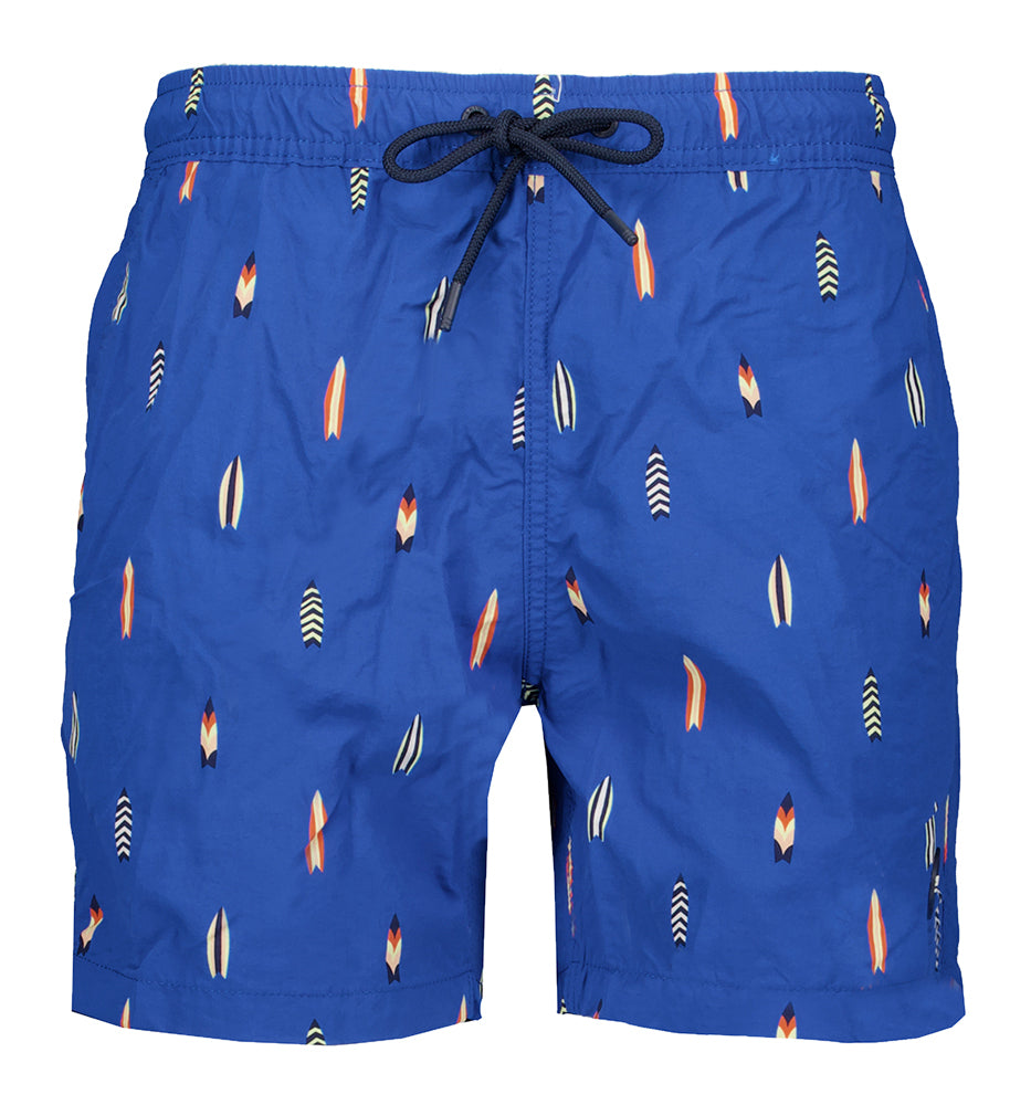 Blue cobalt zwemshort Nate surfboards Shiwi