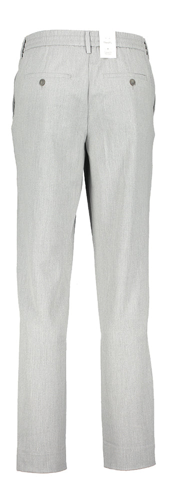 Lichtgrijze broek Theo Plain