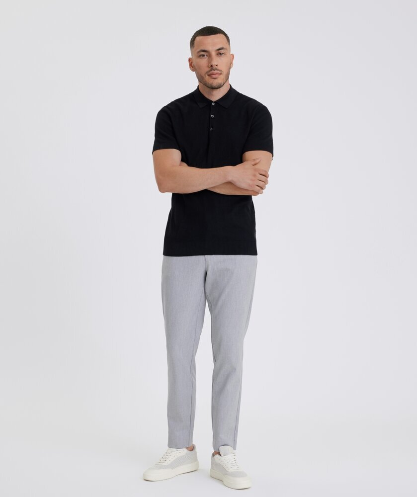 Pantalon gris clair Josh Plain