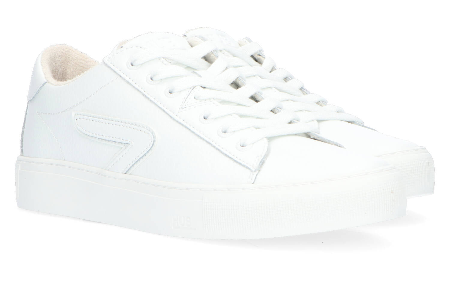 White lage sneakers HUB