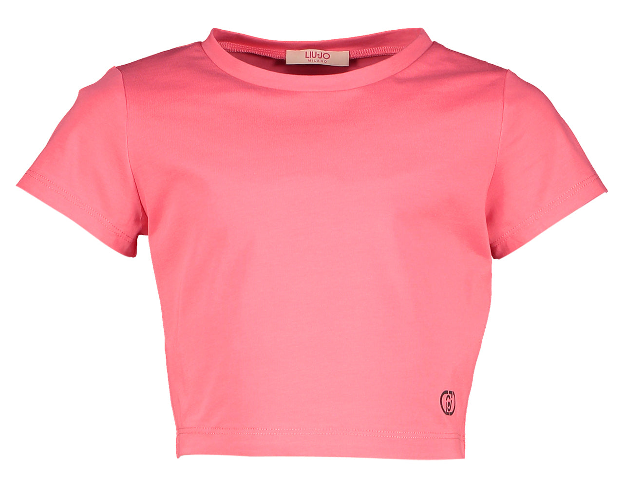 T-shirt court rose Liu Jo