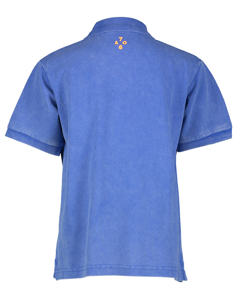 Polo bleu AO76