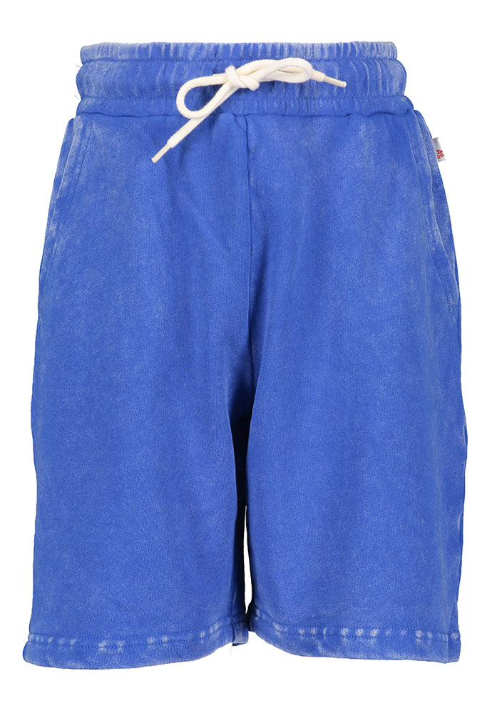 Short bleu élastique AO76