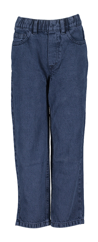 Jean bleu foncé coupe ample AO76