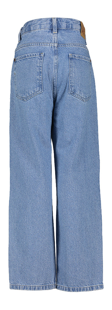 Blauwe tapered jeans AO76