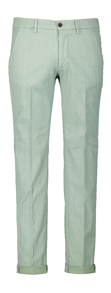 Groene slim fit broek Mason's