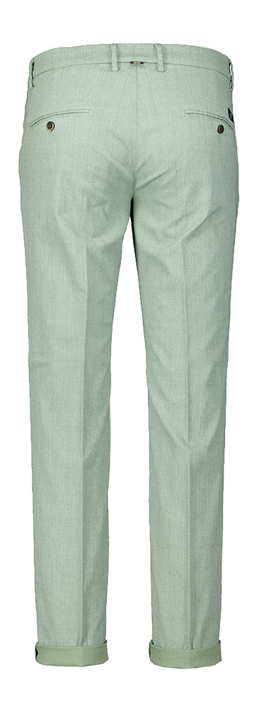 Pantalon slim vert de Mason