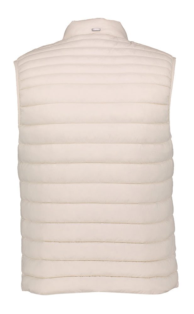 Greige padded bodywarmer Hackett