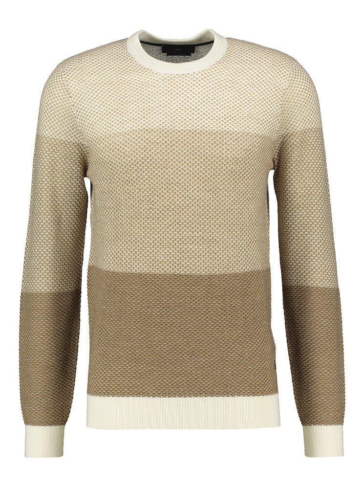 Beige gespikkelde trui met wol Liu Jo