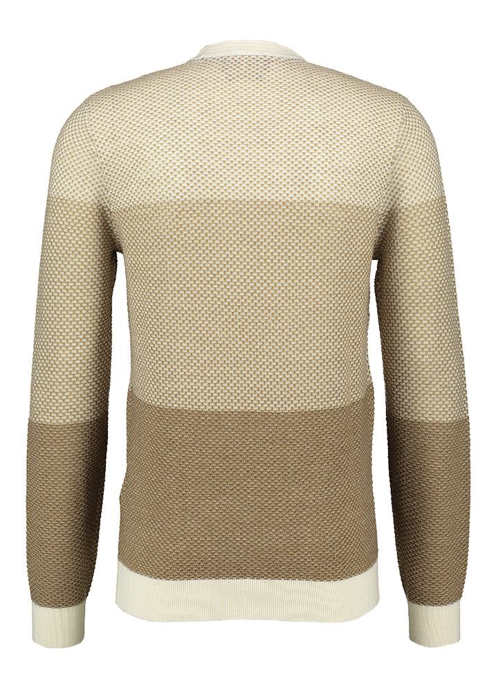 Beige gespikkelde trui met wol Liu Jo