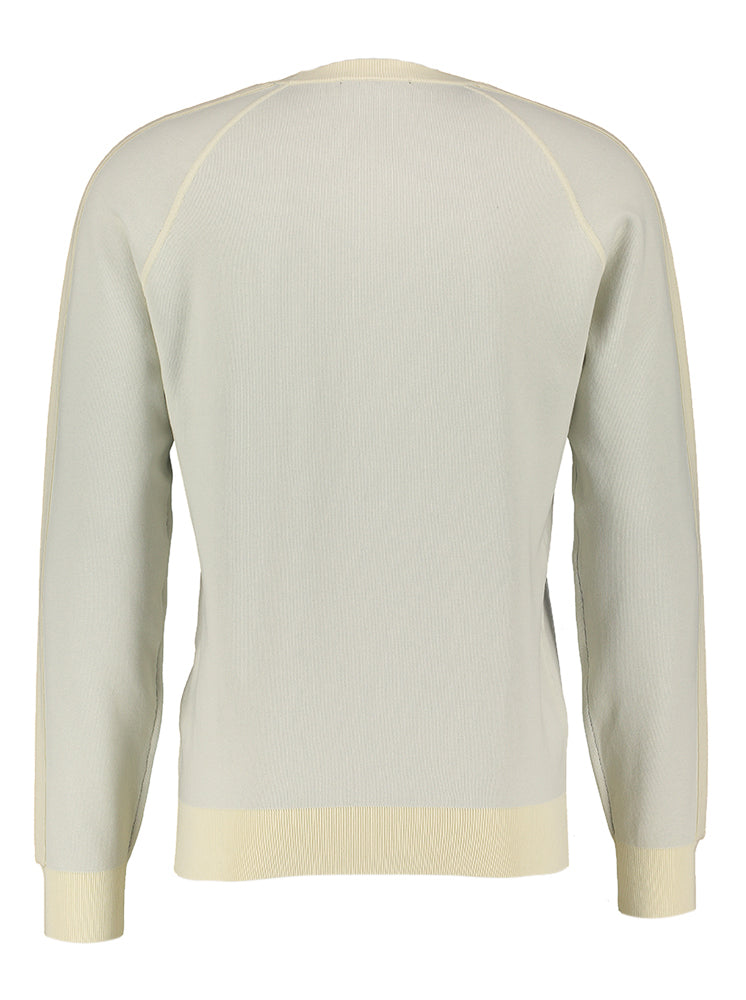 Pull Liu Jo écru à col rond