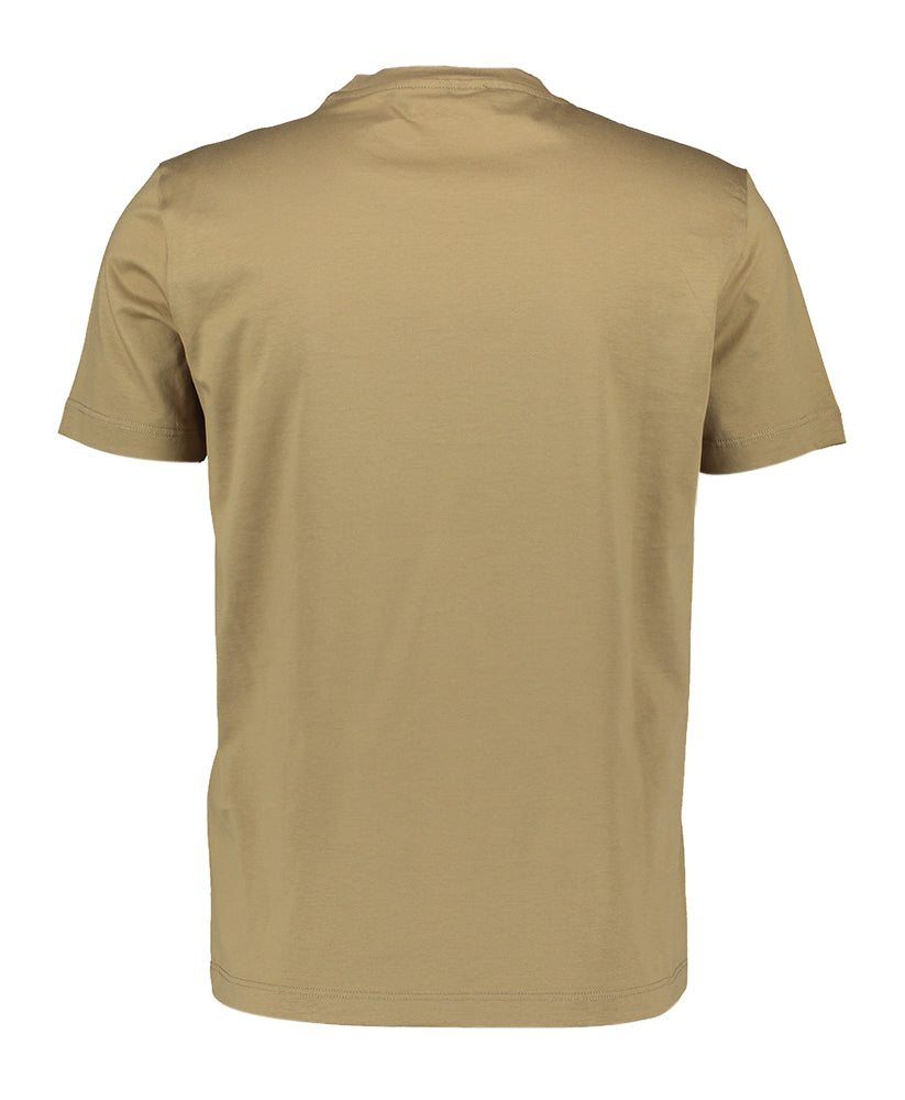 T-shirt taupe avec logo Liu Jo