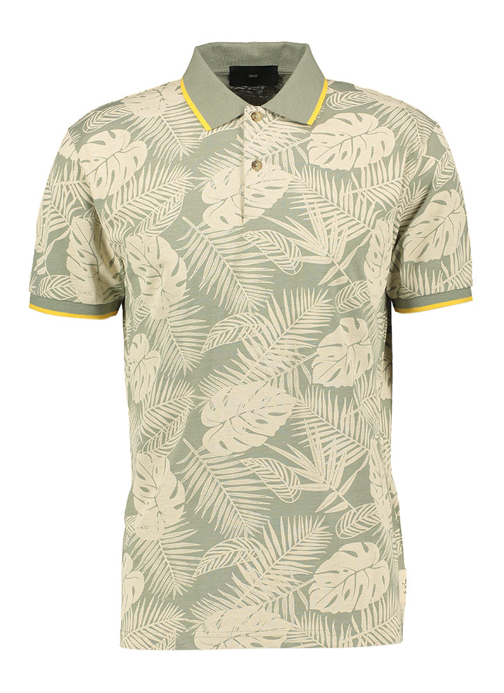 Multi-color polo met print Liu Jo