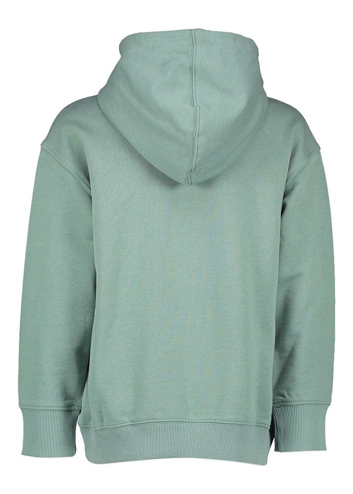 Groene sweater met kap Element