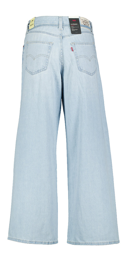 Blauwe straight fit jeans Levi's