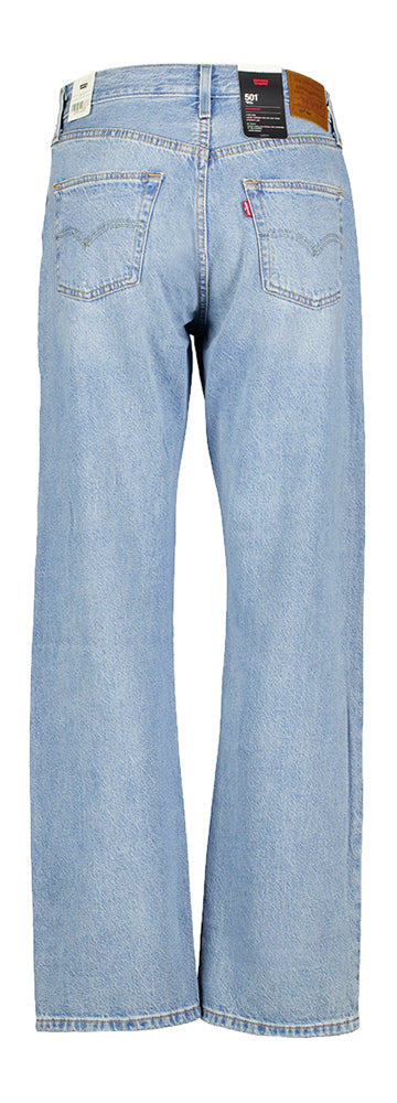 Lichtblauwe jeans loose fit jeans 501 Levi's