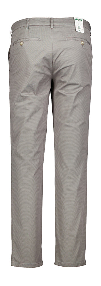 Grijz geklede broek Meyer