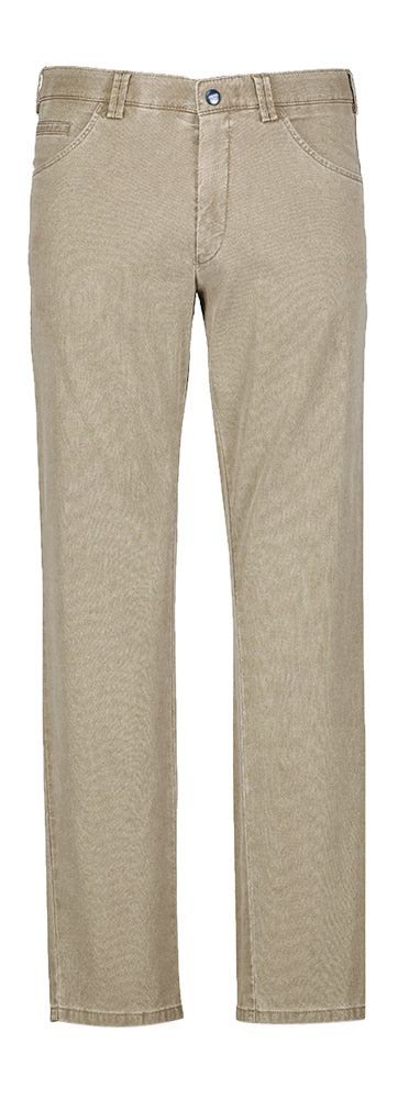 Licht bruine geklede broek Dublin Meyer