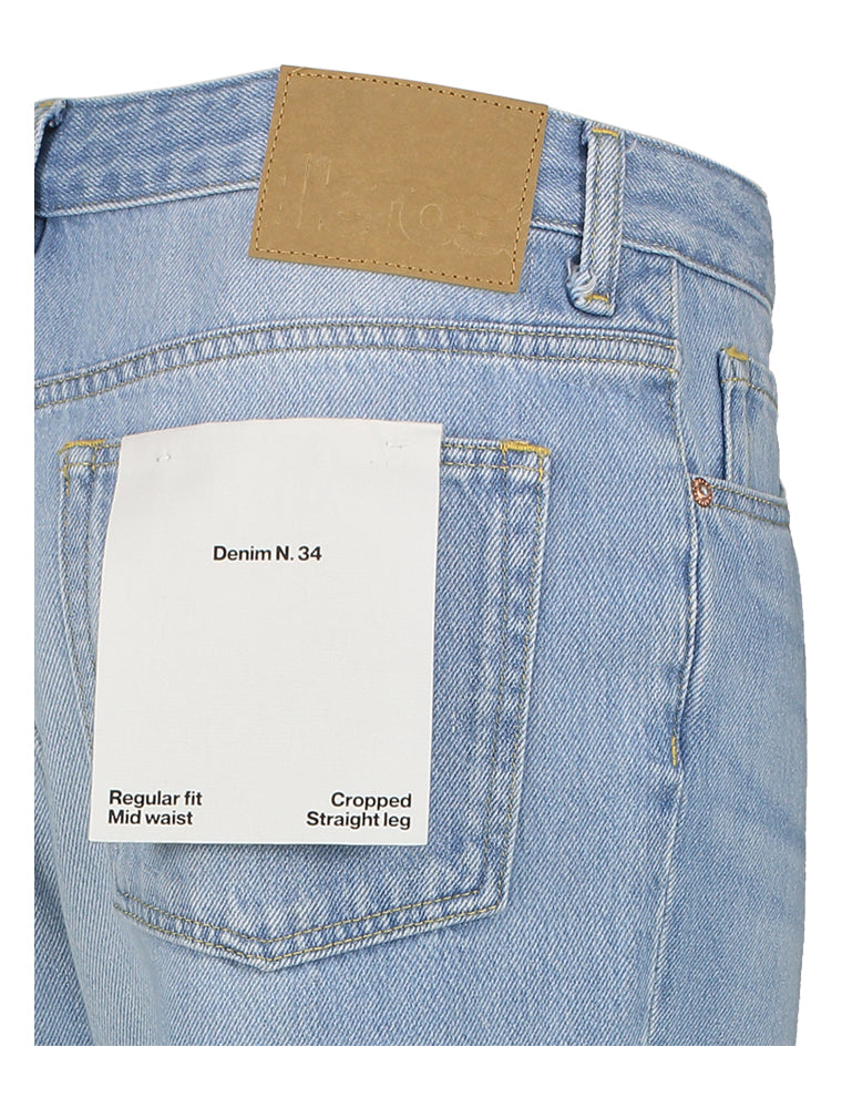 Jean droit bleu clair Popeye Bellerose