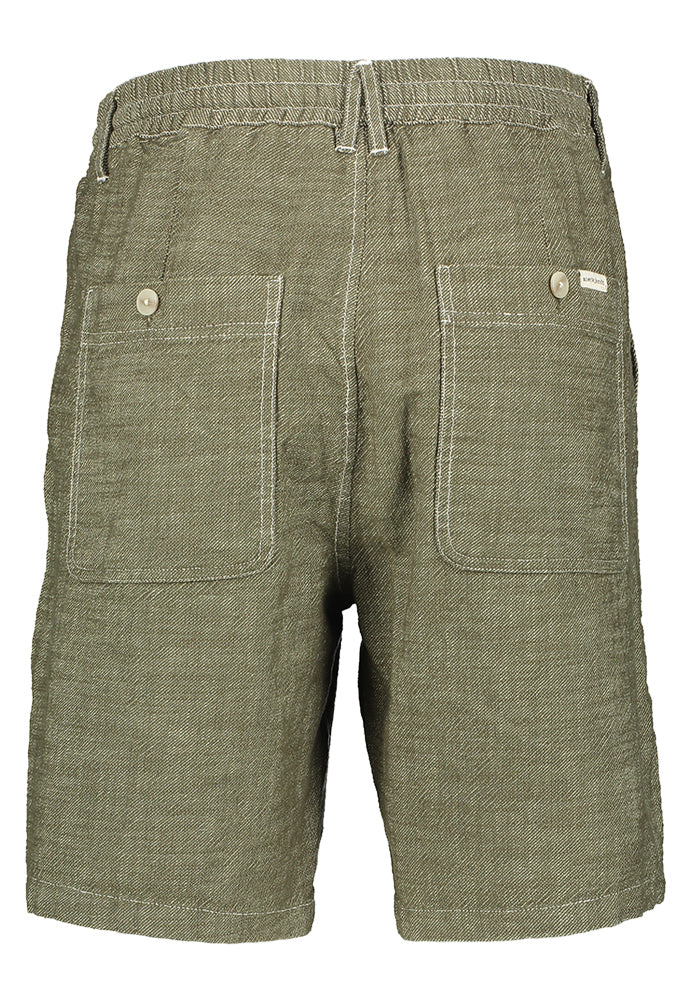 Short kaki en coton Anerkjendt