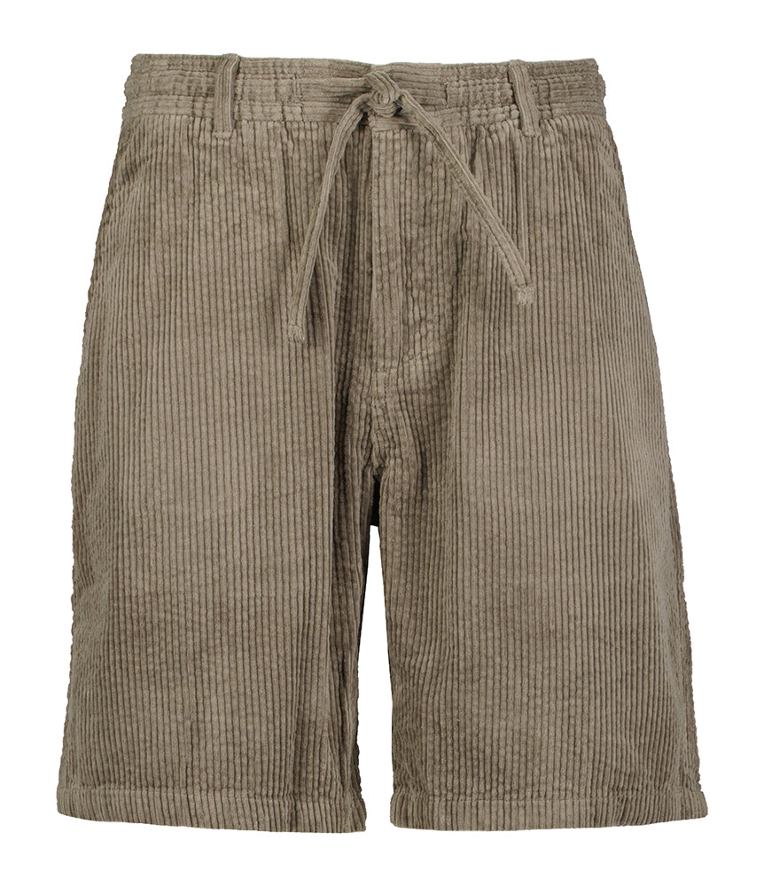 Short en velours côtelé vert foncé Anerkjendt