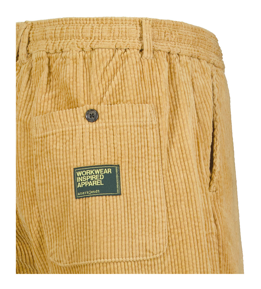 Short en velours côtelé cognac Anerkjendt