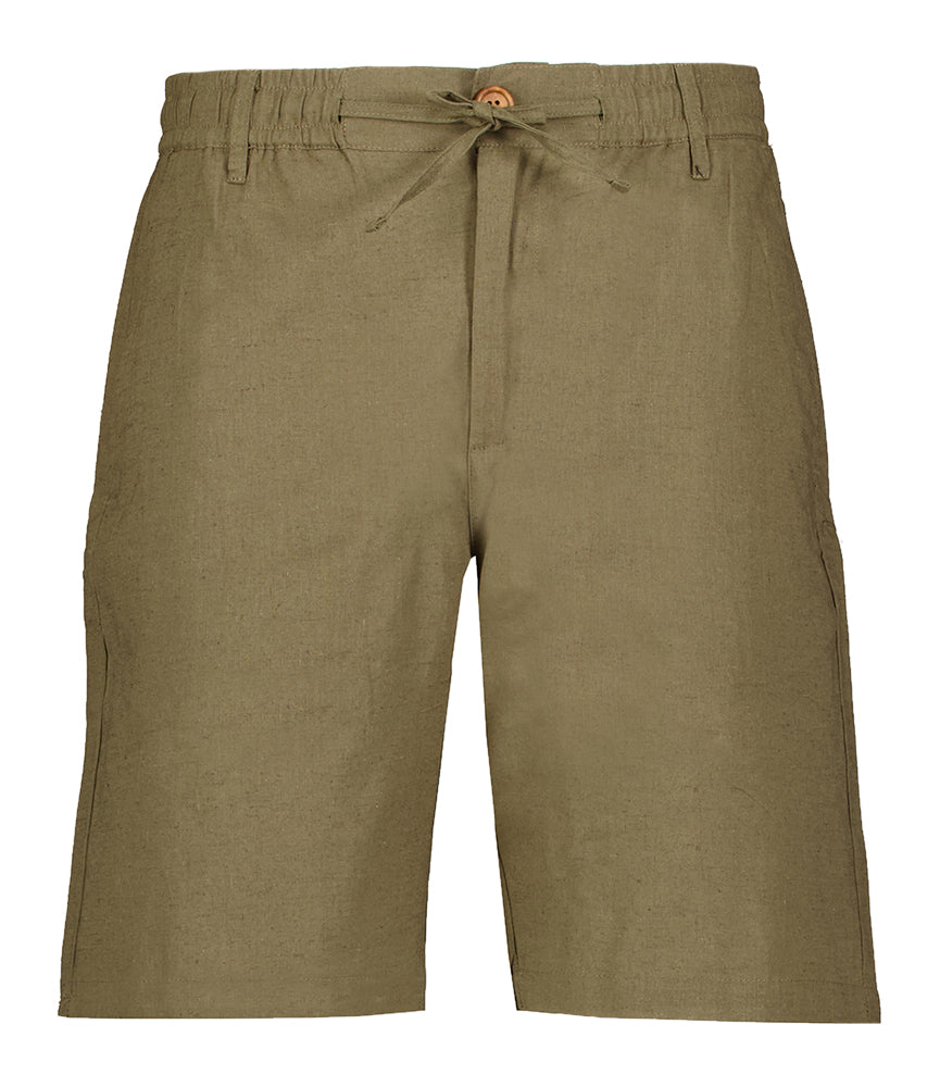 Short kaki en coton Anerkjendt