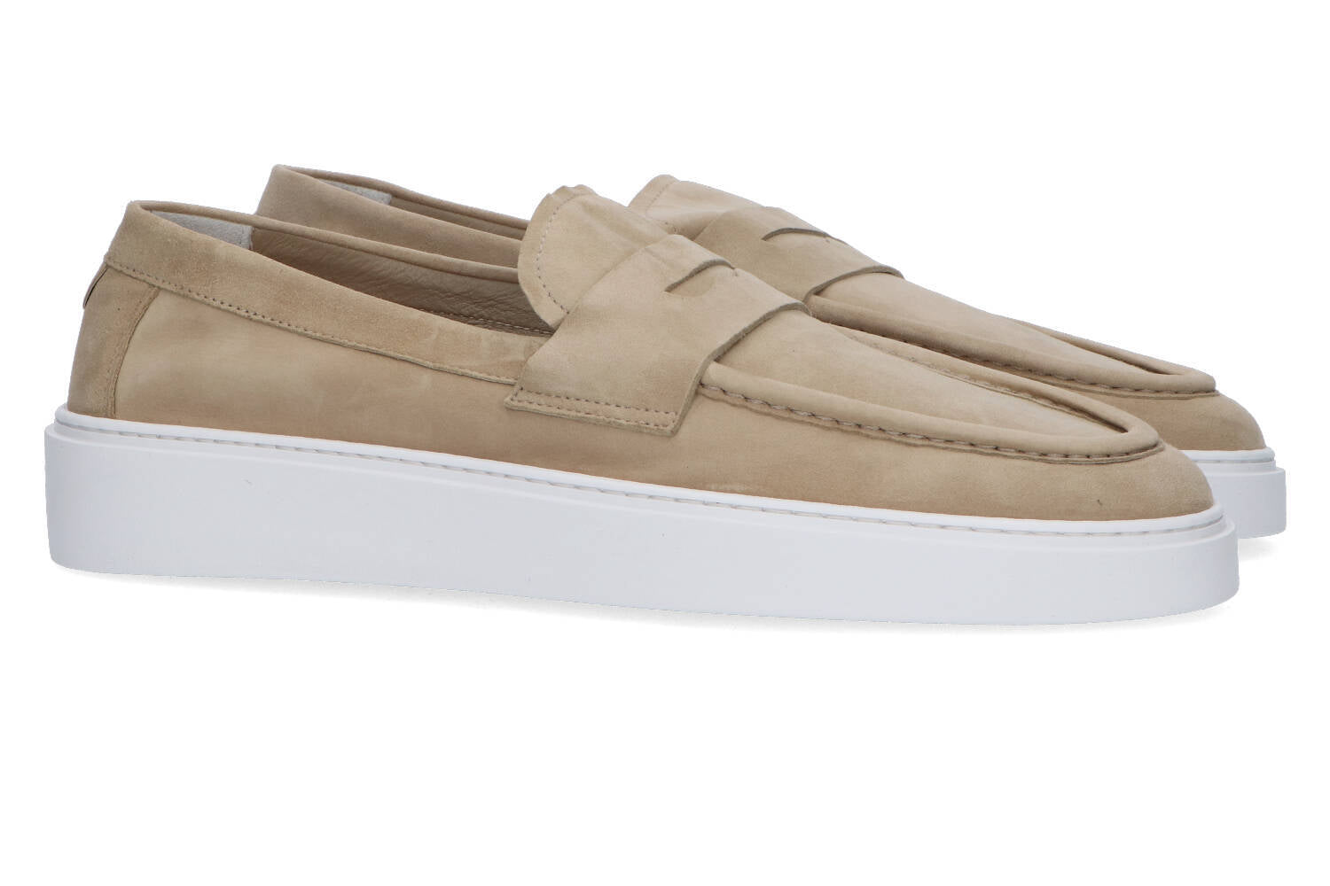 Mocassins couleur sable Fabiano Ricci