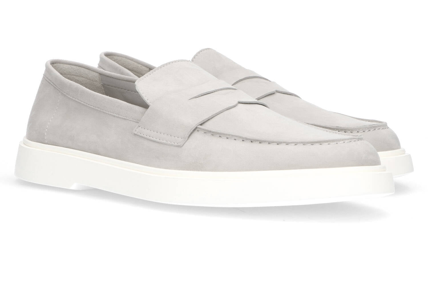 Mocassin gris Fabiano Ricci