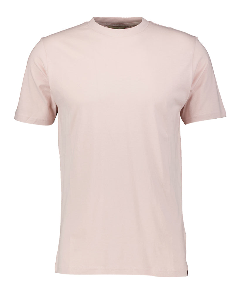 Vieux t-shirt rose en coton à col rond et manches courtes Mod Dstrezzed