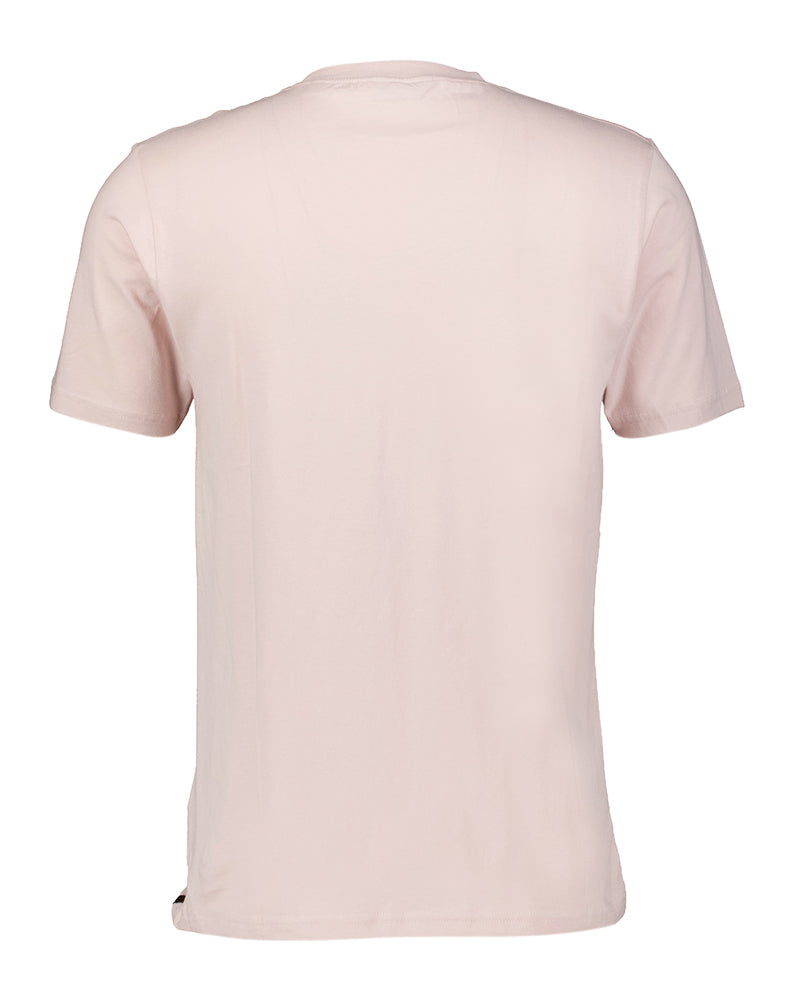 Vieux t-shirt rose en coton à col rond et manches courtes Mod Dstrezzed