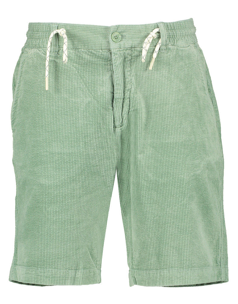 Short en velours côtelé vert clair Logan Rib Dstrezzed