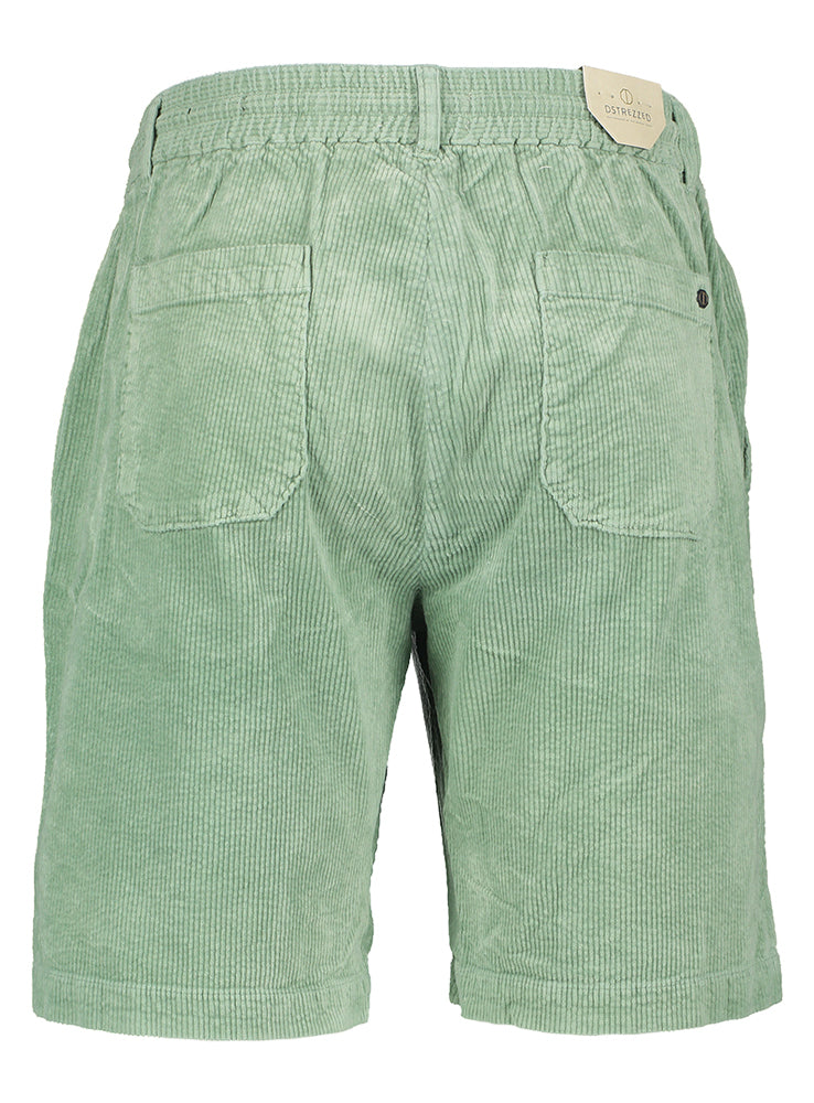 Short en velours côtelé vert clair Logan Rib Dstrezzed