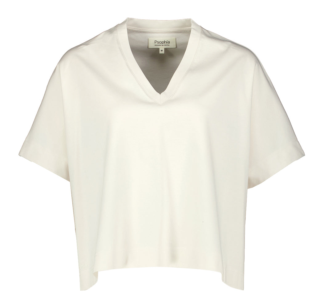 T-shirt oversize écru Psophia