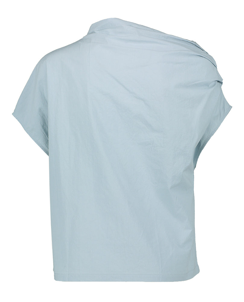 T-shirt bleu Féline Nathalie Vleeschouwer