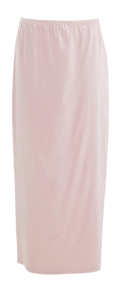 Roze glanzende jurk Fazil Nathalie Vleeschouwer