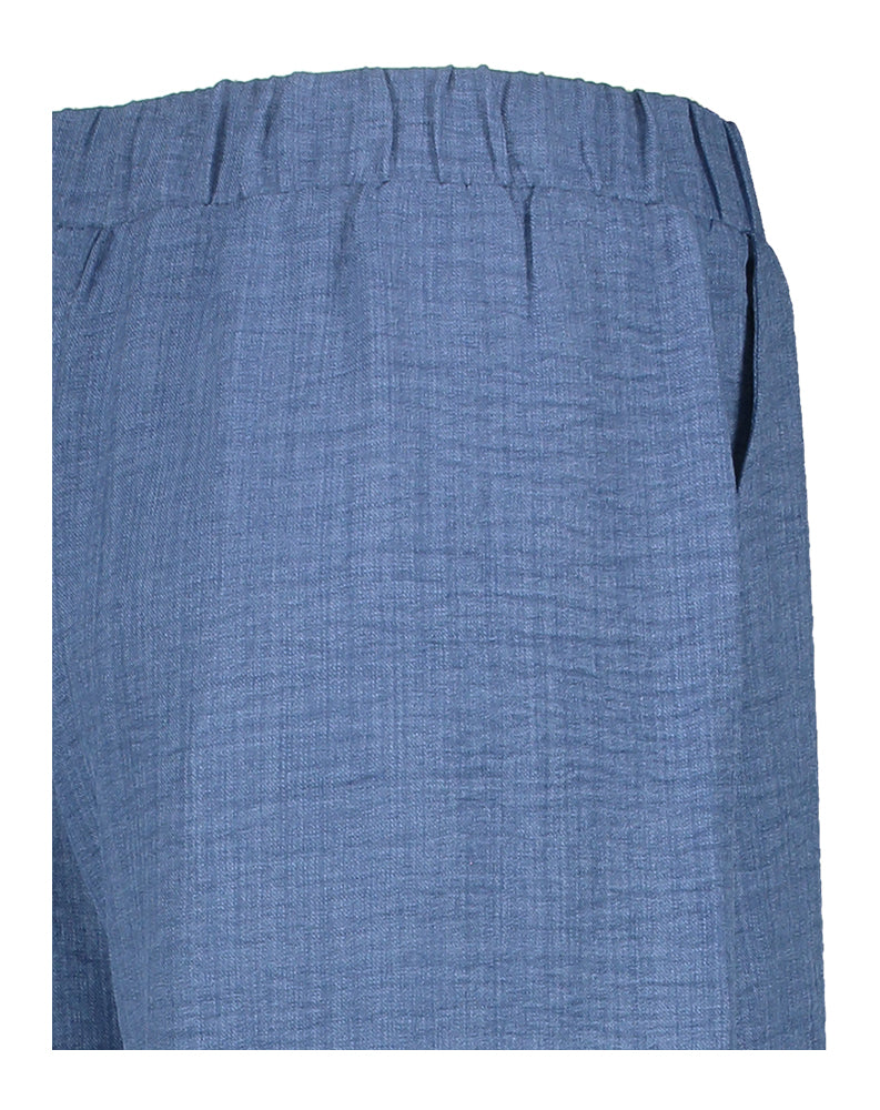 Donkerblauwe geklede broek Gaby Peppercorn