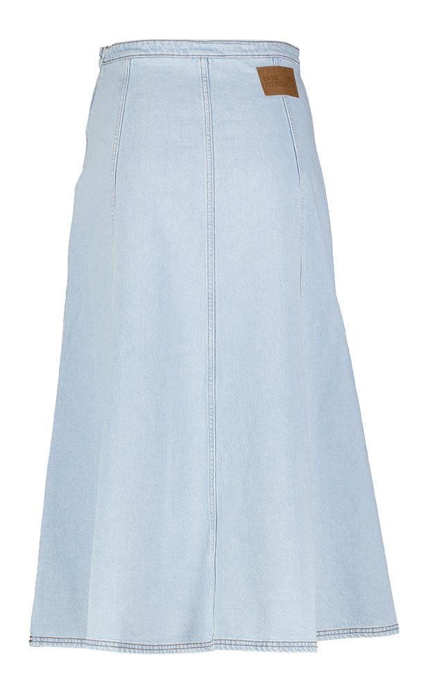 Jupe en jean bleu clair Saar Baum Und Pferdgarten